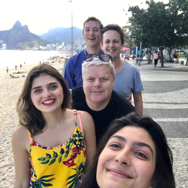 team at the beach img