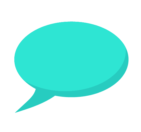 side speech bubble