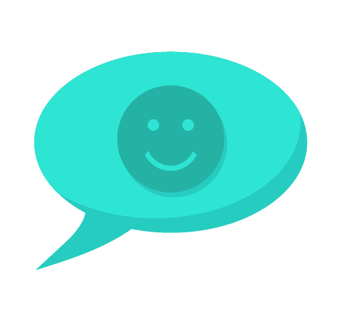 side speech smile