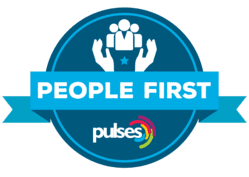 Pulses' people first badge