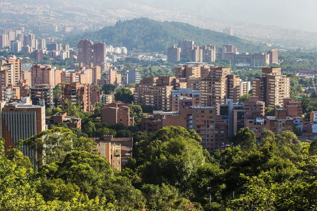 Photo of Medellín Colombia skyline